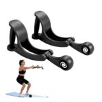 1 Pair Ropeless Battle Ropes, No Anchor, Quiet, Space-Saving