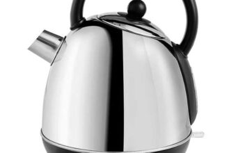 1.7L Traditional Kettle – Stainless Steel – Free C&C