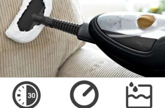 10 in 1 1500W Hot Steam Mop Cleaner and Hand Steamer – Sold & Delivered by Neo Direct