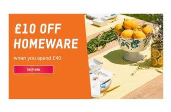 £10 off a £40 Spend at Oxfam Online