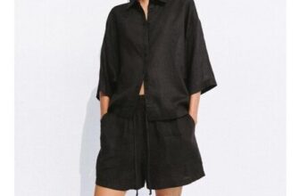 100% Linen Shorts Zw Collection