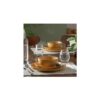 12 Piece Stoneware Dinner Set – Mustard