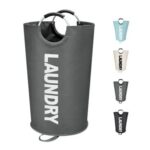 125L X-Large Dark Grey Laundry Basket