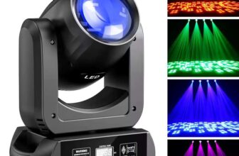 150W Moving Head LED Spot Beam Light – w/Code – GWONG Stage Lights Store