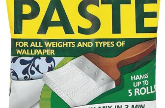 151 All Purpose Wallpaper Paste Super Strong Wall Paper Adhesive – Ready in 3 Minutes Suitable for All Types & Weights of Wallpaper Easy To Use – Hangs Up To 5 Rolls (6 Pints)