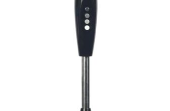 16 Inch Pedestal Floor Fan with Oscillating Blades Tilted Head 3 Speed Settings, Sleek Design Perfect for Homes, Offices, and Bedrooms (Black)