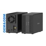 2 Bay External Hard Drive RAID Enclosure USB C with Fan for 2.5 3.5 SATA HDD/SSD at Shenzhen Blueendless Co., Ltd