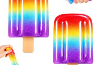 2 PCS Ice Cream Squishy Toys, Ice Cube Squishys, Summer Ice Cream Squishys Fidget Toys Adults Kids, Slow Rising Squishies Fidgets, Cute Squishys Stress Balls, Fun Gifts for Anxiety Stress Relief