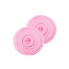 2-Pack Pink Sheer Chiffon Ribbon, 1.57 X 40 Yards