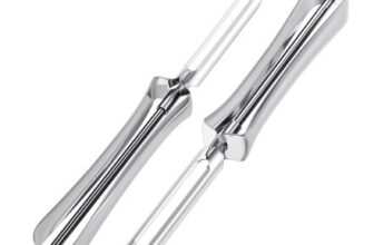 2-Pack Stainless Steel Swivel Vegetable and Potato Peeler, Dishwasher Safe