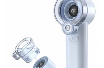 2-in-1 Handheld Misting Fan with Detachable Tank