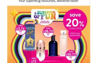 20% off When You Spend £60 on Selected Fragrances