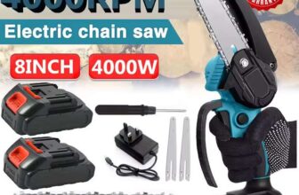 21V Li-ion 8 Electric Saw with 2 Rechargeable Batteries and Charger – w/Code