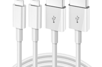 2Pack iPhone Charger Cable 1M, Apple MFi Certified Lightning Cable Fast Charging iPhone Cable Lead Lightning to USB Cable for iPhone 14 13 12 11 Pro Max XS XR X 8 7 6 Plus 5s iPad
