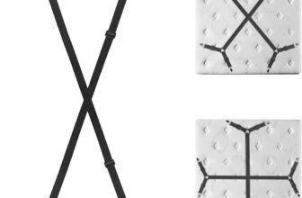 2Pcs Bed Sheet Clips for Bedding,Adjustable Crisscross Elastic Sheets Strap Fitted Sheet Corner Holder Fastener Grippers,Mattress Fasteners Grippers,Bedsheet Holder Suspenders Clip