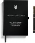 2Pcs Undated Planner Notebook, Daily Productivity Journal & Organizer for Time Management, Goal Setting & Habit Tracking at Work School Home