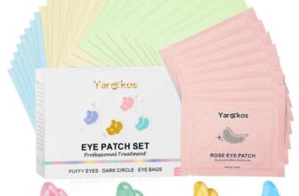 32 Pairs 4 Color Under Eye Patches, Collagen Undereye Pads, Hydrating Eye Masks (S&S £7.67) Prime Deal Sold by MiFanYo eu FBA