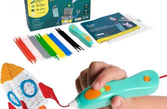 3Doodler Essentials 3D Pen Set for Kids, Easy to Use, Learn from Home Art Activity Set, Educational STEM Toy for Boys & Girls Ages 6
