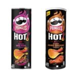 4 X 160g Pringles Hot Smokin BBQ Ribs or Blazin Fried Chicken (£4.55/£3.85 S&S)
