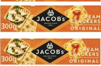 4 x JACOBS Original Cream Crackers, 300g ( 4 for 3 offer) £2.92 with s&s
