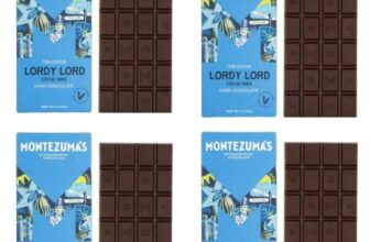 4 x Montezumas Lordy Lord, 70% Cocoa, Dark Chocolate 90g bar (£6.26 w/max S&S) 7.83