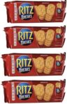 4 x Ritz Breaks Original Crackers, Classic Crisp Savoury Crackers 190g ( 4 for 3 offer) £3.25 with s&s