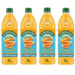 4 x Robinsons Orange Squash, 1L (£2.79 – £3.25 with s&s)