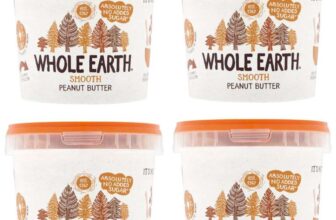 4 x Whole Earth Peanut Butter Smooth, 1000g ( £12.10 with max S&S )