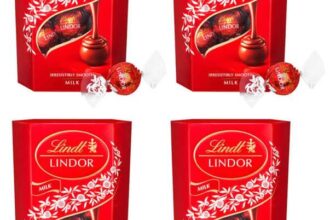 4x Lindt Milk Chocolate Truffles 200g – (£4.27 per Box) – 4 for 3 Offer – S&S £16.24 / £14.54