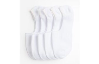 5-Pack No-Show Sports Socks with DryMove
