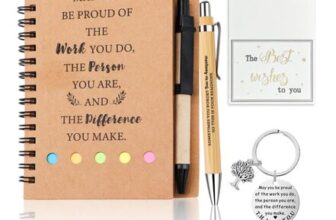5-Piece Employee Appreciation Gift Set: Notebook and Pen