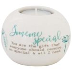 7227 Someone Special Ceramic Tealight Holder