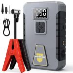 8000A Car Jump Starter with Air Compressor Tire Inflator, Battery Booster Charge, Powerbank – with code by elitecoach_57