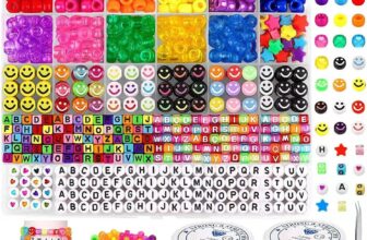 805 Pcs Clay Beads Bracelet Making Kit, 30 Colors Friendship Bracelet Kit Polymer Heishi Beads Jewellery Making Kit for Crafts Gift for Girls Ages