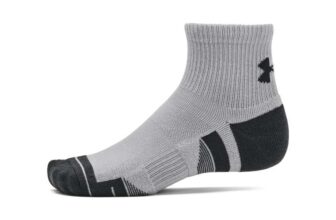 9 Pairs Under Armour Ua Performance Tech 3pk Qtr socks All Sizes (Grey £5.60 Per Pack) White £17.28 / £5.76 Per Pack (20% Off At Checkout)