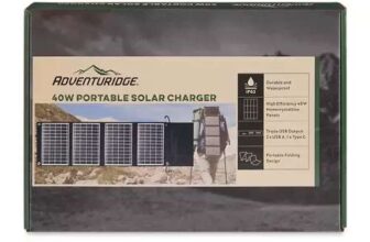 ADVENTURIDGE Portable Solar Charger