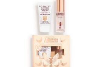 AIRBRUSH FLAWLESS PROTECT, PRIME & SET KIT worth £63