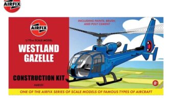 AIRFIX Westland Gazelle Model Kit Starter Set