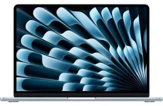 APPLE MacBook Air 13.6 (2026) – M5, 512 GB SSD, RAM 16 GB – REFURB A (Sky Blue, Midnight, Silver, Starlight) Currys Clearance