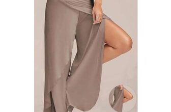 AQUARIUS Womens Spandex Harem Yoga Pants Breathable Lounge Trousers