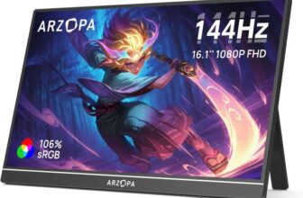 ARZOPA 16.1 144Hz Portable Gaming Monitor – Prime Deal sold by NanqingLtd FBA
