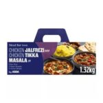 ASDA Meal for Two Chicken Jalfrezi Chicken Tikka Masala 1.32kg