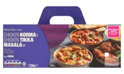 ASDA Meal for Two Chicken Korma Chicken Tikka Masala 1.32kg