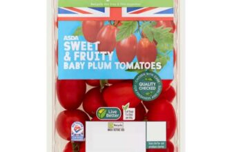 ASDA Sweet & Fruity Baby Plum Tomatoes 300g