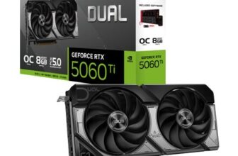 ASUS Dual RTX 5060 Ti 8GB OC Graphics Card
