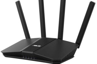 ASUS RT-BE58U BE3600 WiFi 7 AiMesh Extendable Router, 4K QAM, MLO, AI Detection 2.5G WAN/LAN port, Four 1G ports