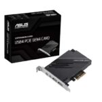 ASUS USB4 PCIe Gen4 Card Interface Cards/Adapter Internal DisplayPort, USB Type-C