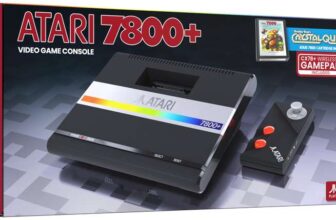 ATARI 7800 Games Console