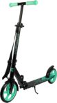 ATOM FlexiMax 2 Wheeled Scooter Foldable Kick Scooter with Carry Handle Adjustable Handlebar 77-95cm 145mm PU Wheels ABEC-7 Bearings Kick Stand Teens & Kids Ride On Ages 8 Max 100kg