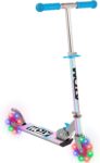 ATOM Light Up Wheels Inline Childrens Scooters Kids Push Scooter With Adjustable Handle Height Easy Foldable Kids Scooter For Boys And Girls Kick Scooter For Kids Age 4-7